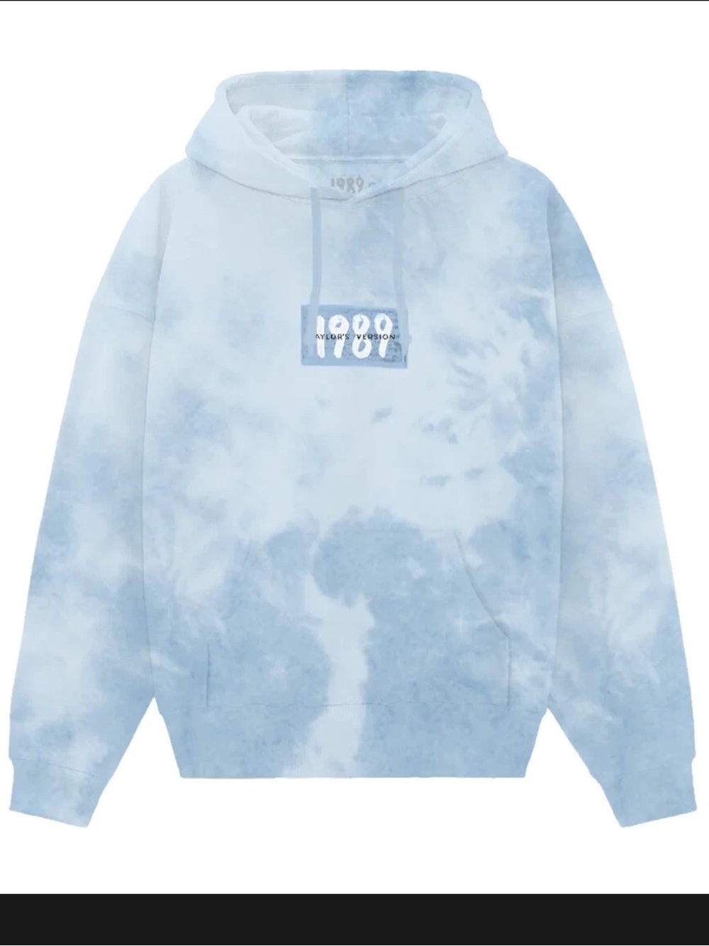 Taylor Swift 1989 (Taylor's Version) Blue Tie Dye Hoodie